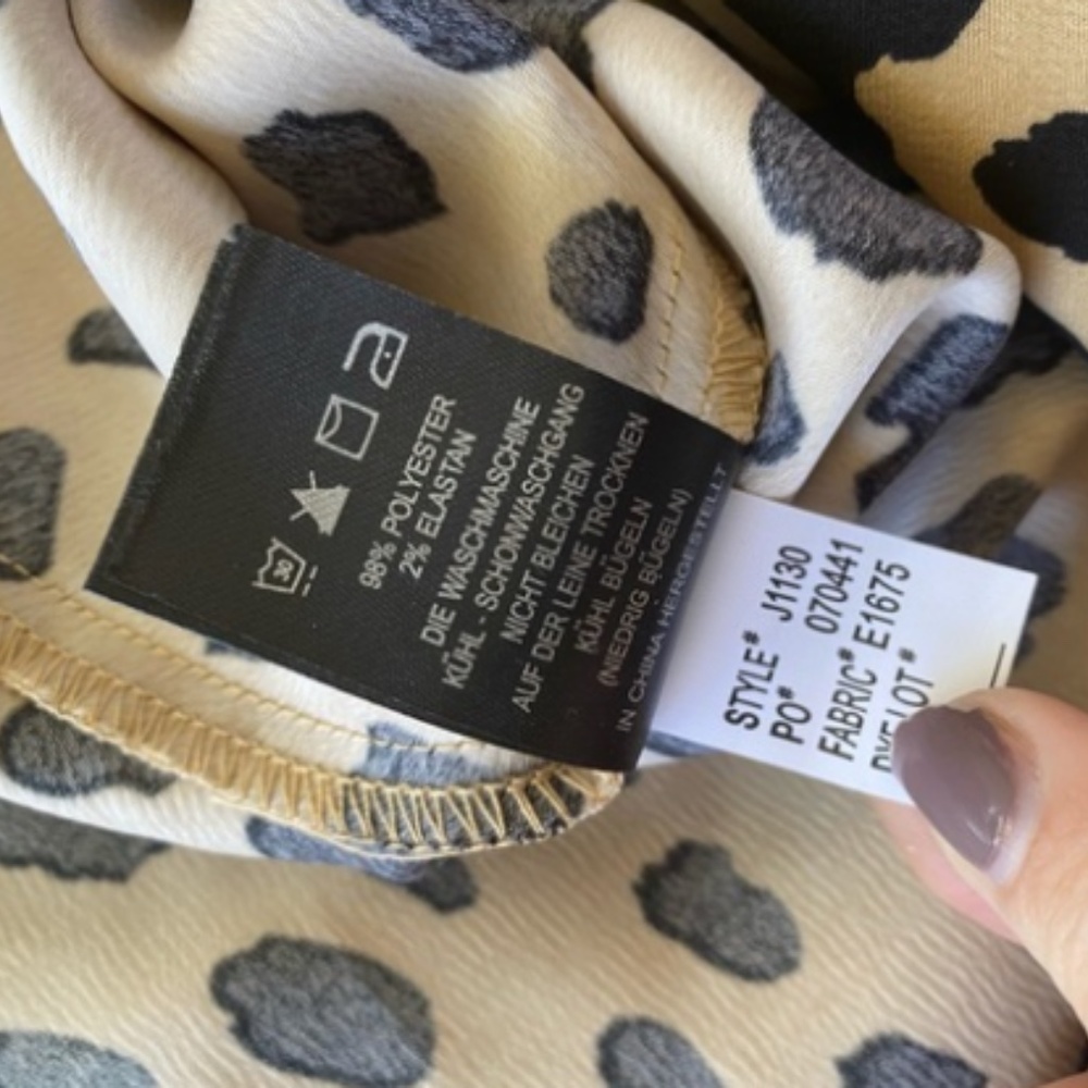 2 Rachel Zoe Skirt Midi Leopard Animal TRENDING - Picture 2 of 5